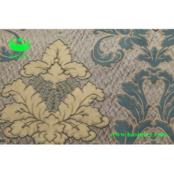 Jacquard Wrinkle Effect Curtain Fabric (BS1010)